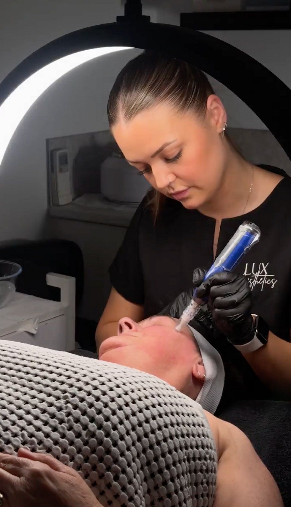 Skin needling at Lux Aesthetics Lilydale