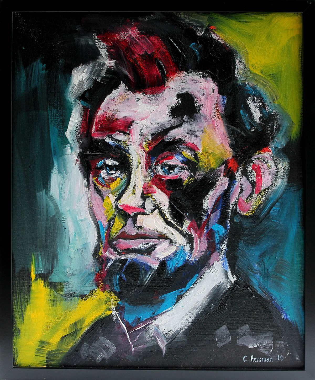 Abraham Lincoln. 16 x 20 Framed