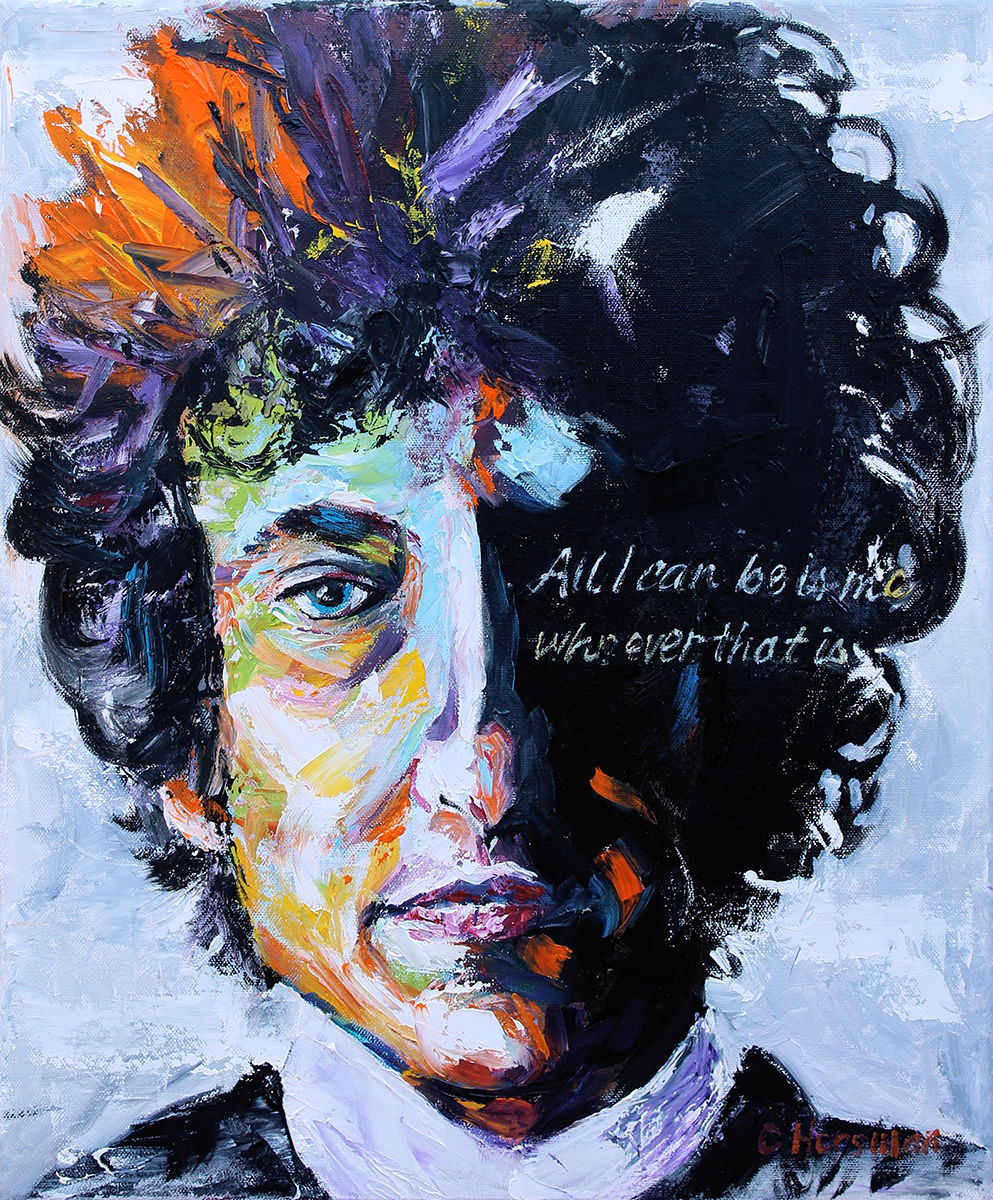 Bob Dylan, 16 x 20