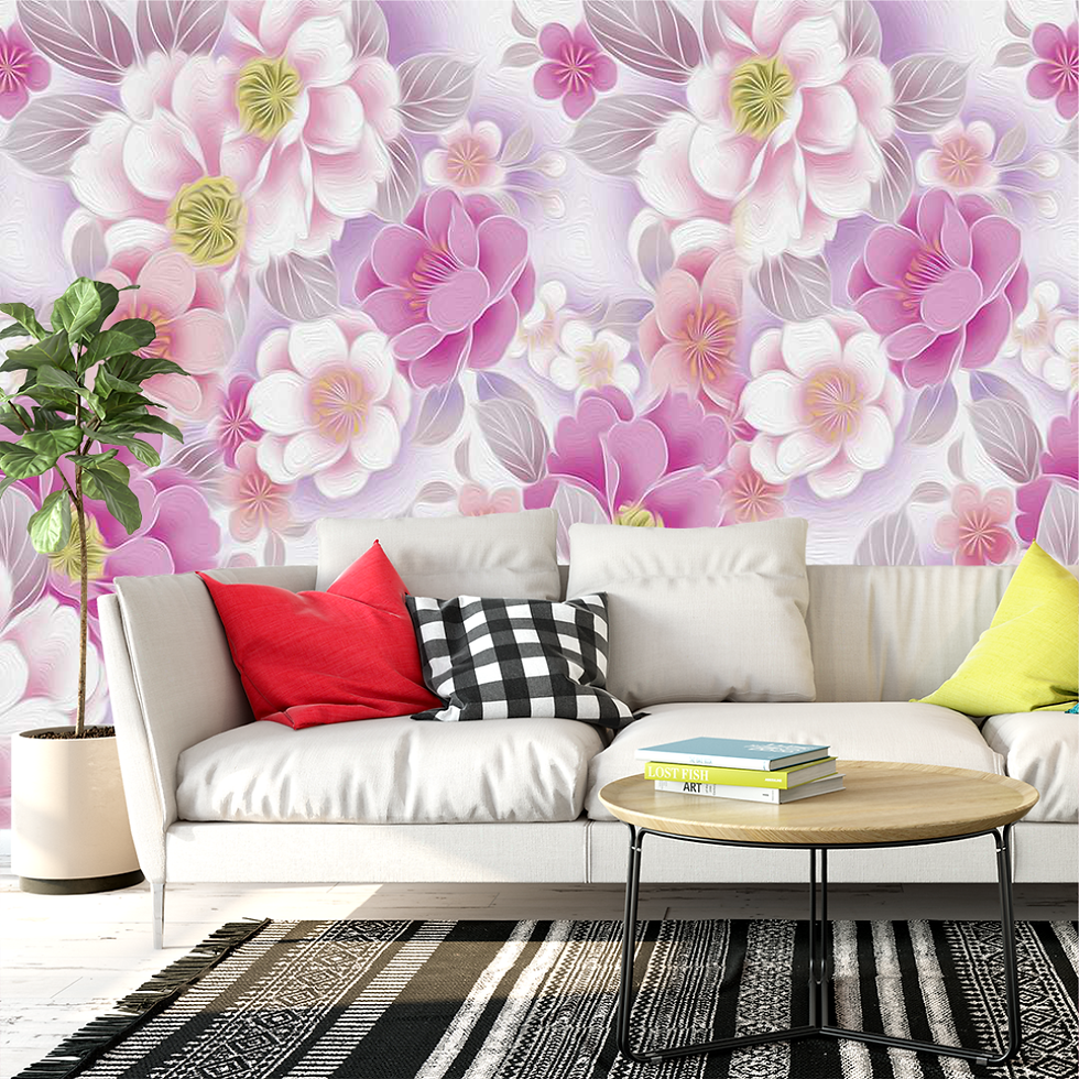 Papel de Parede Floral 66