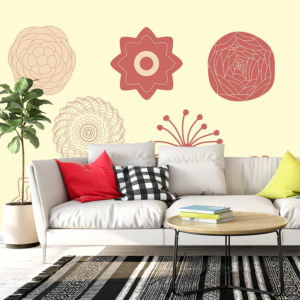 Papel de Parede Floral 45