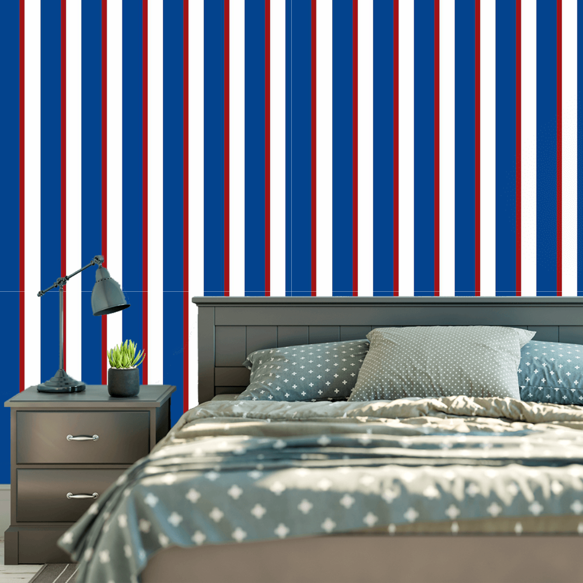 Listras Blue and Red