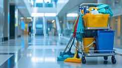 ai-generated-cleaning-supplies-and-cart-in-a-modern-office-corridor-photo.jpeg