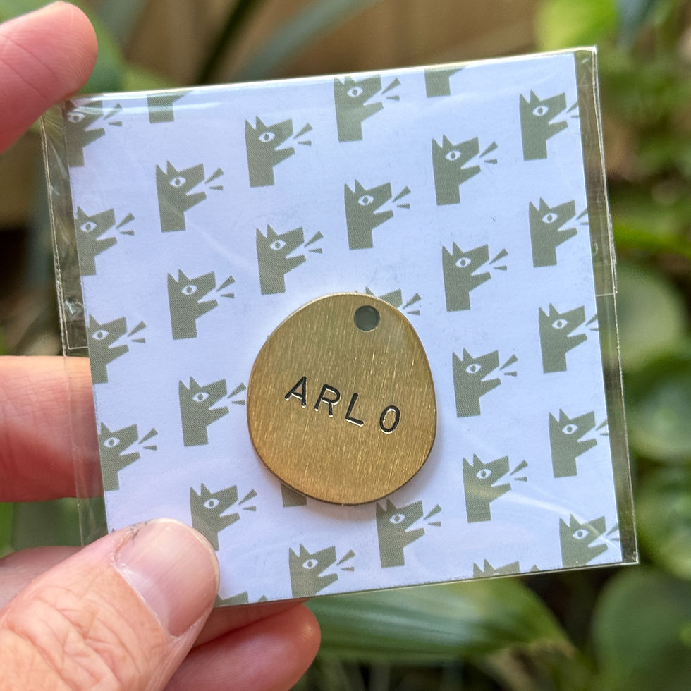 Thumbnail: Wonky Hand-Stamped Tag