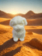 Shih Tzu candle UK, handmade dog candle shaped like a Shih Tzu puppy, cute pet candle for home décor and gifts