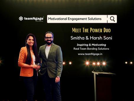 India's Leading Motivational Speakers: Smitha & Harsh Soni's Perfect Employee Engagement Solutions
