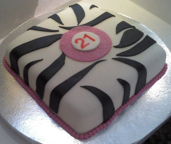 21st Birthday Cake