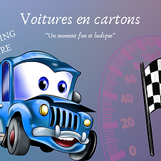 Voitures en cartoins