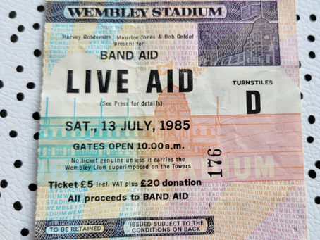 LIVE AID: Freddie, Di, and me