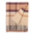 Plaid scozzese tartan arancio bordeaux