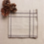 Tovagliolo tartan natalizio lino