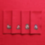 Tovaglioli ricamati punto croce lino