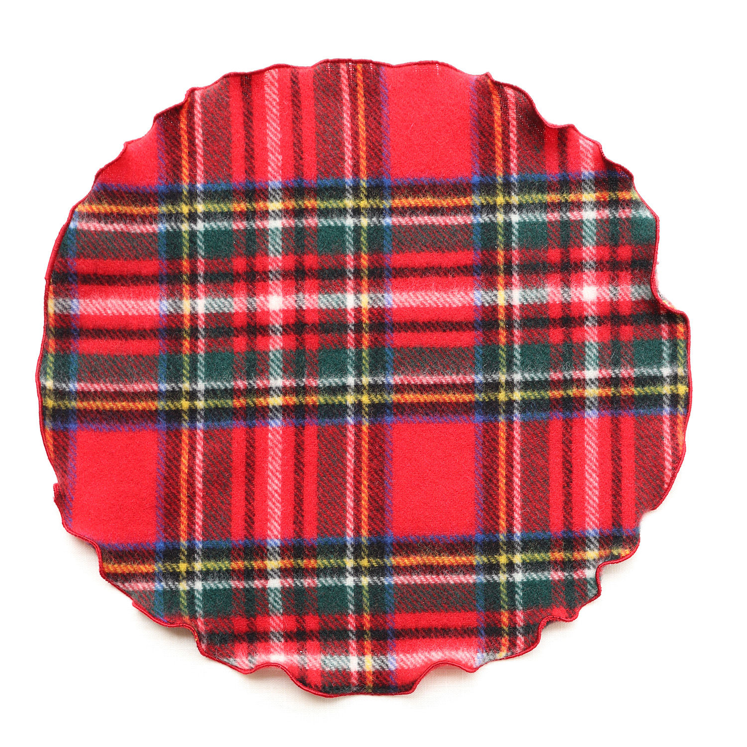 Sottopiatto in pura lana scozzese | TARTAN Rosso