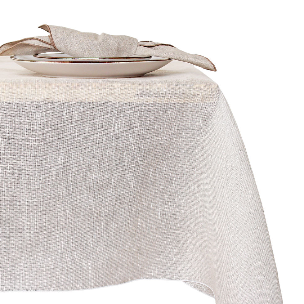 Thumbnail: | Lightweight linen tablecloth | GARZA