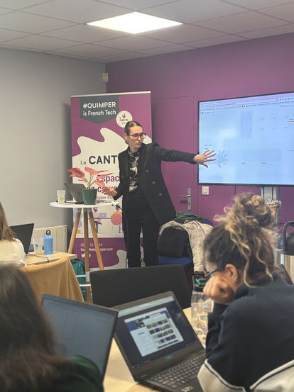 Intervention à la cantine numérique de Quimper