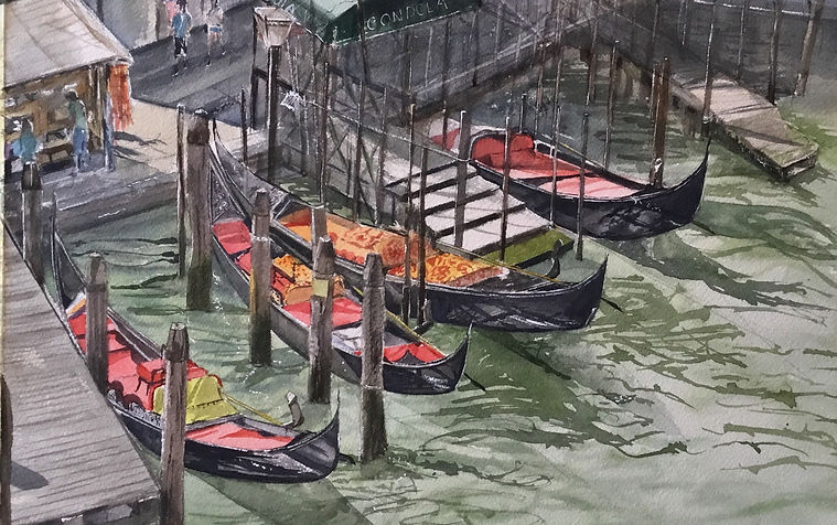 Venice, Gondolas