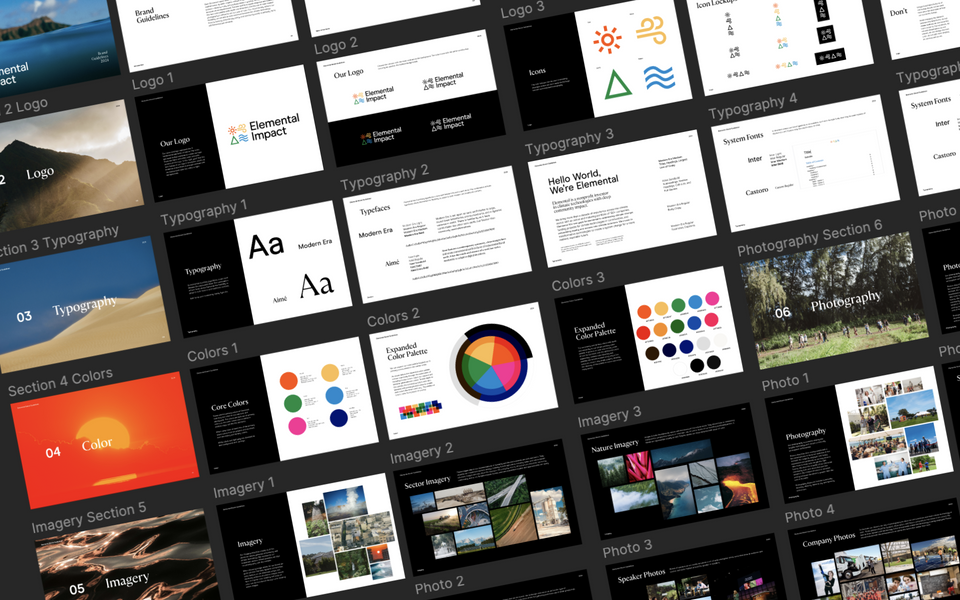 Artboards with Visual Identity