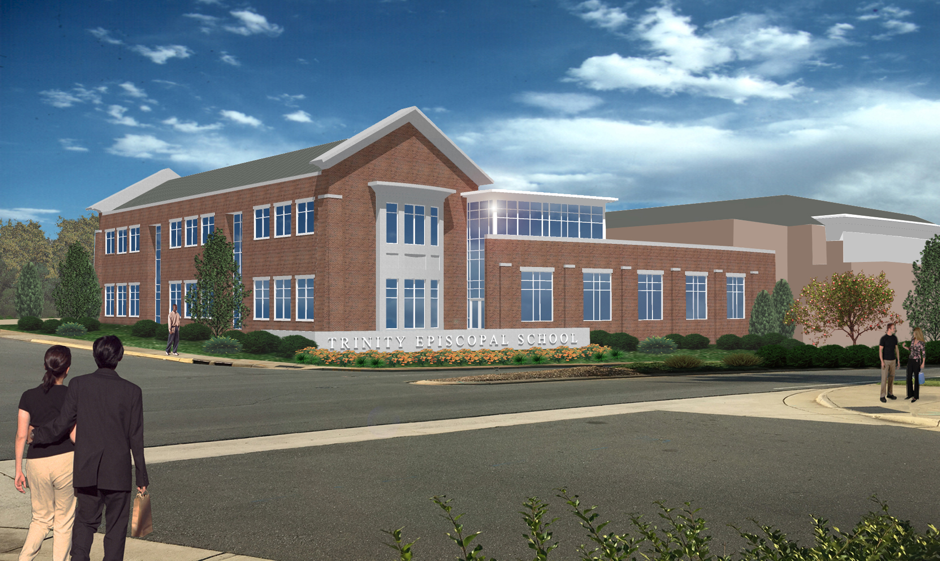 Trinity Episcopal School boomerangdesign