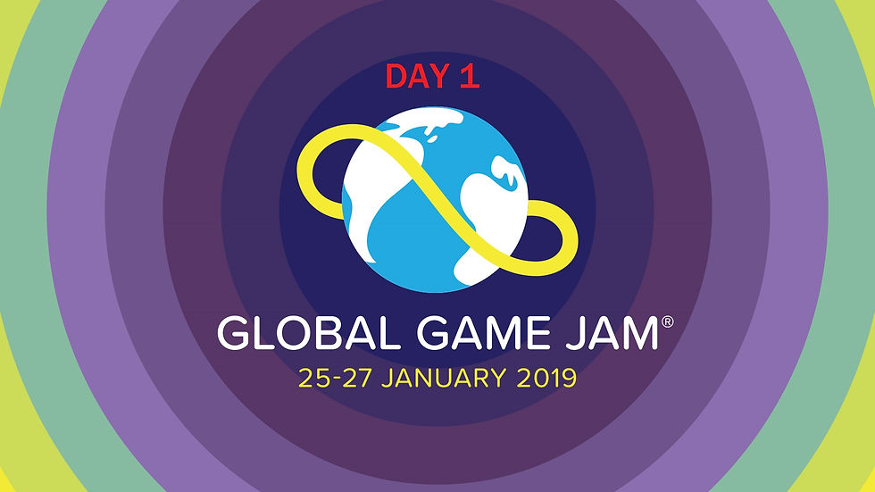 Global Game Jam 2019 Day 1
