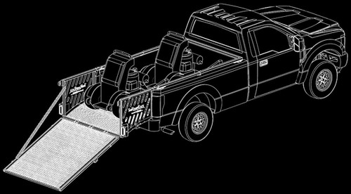 Pu20 Ramp Rack PU-100 : Standard 1500-3500 Pickup | The Ramp Rack