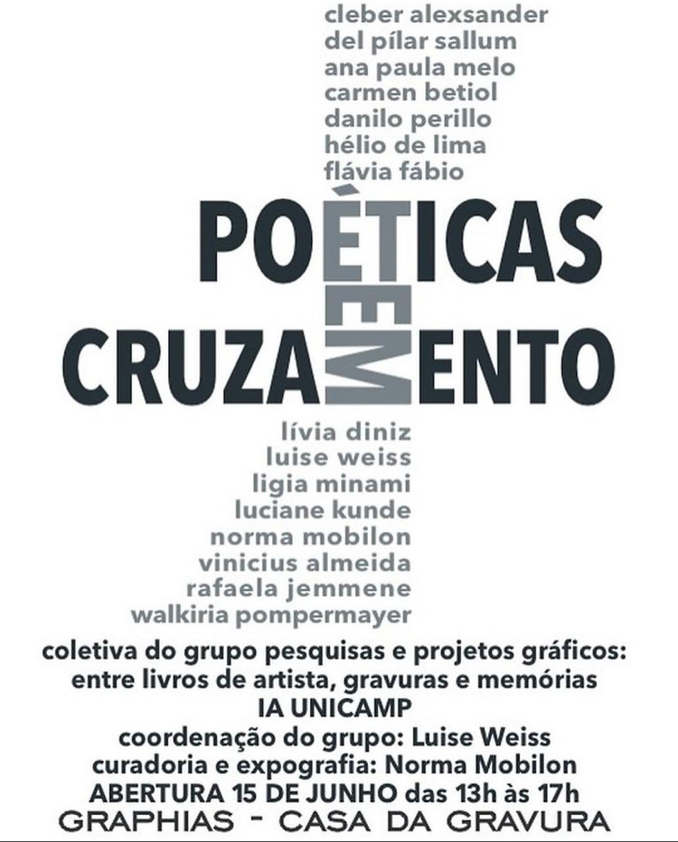 Exposição Poéticas em Cruzamento