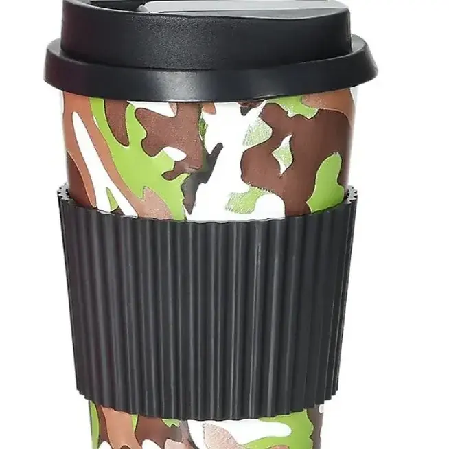Thumbnail: Coffee Cup Style Glass Hand Pipe Glass Water Pipe