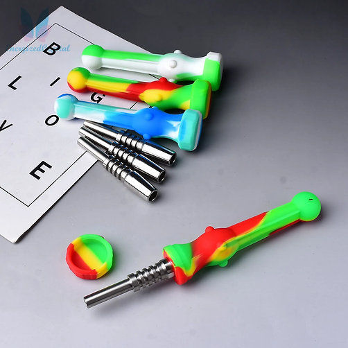Silicone Nectar Collector Titanium Tip