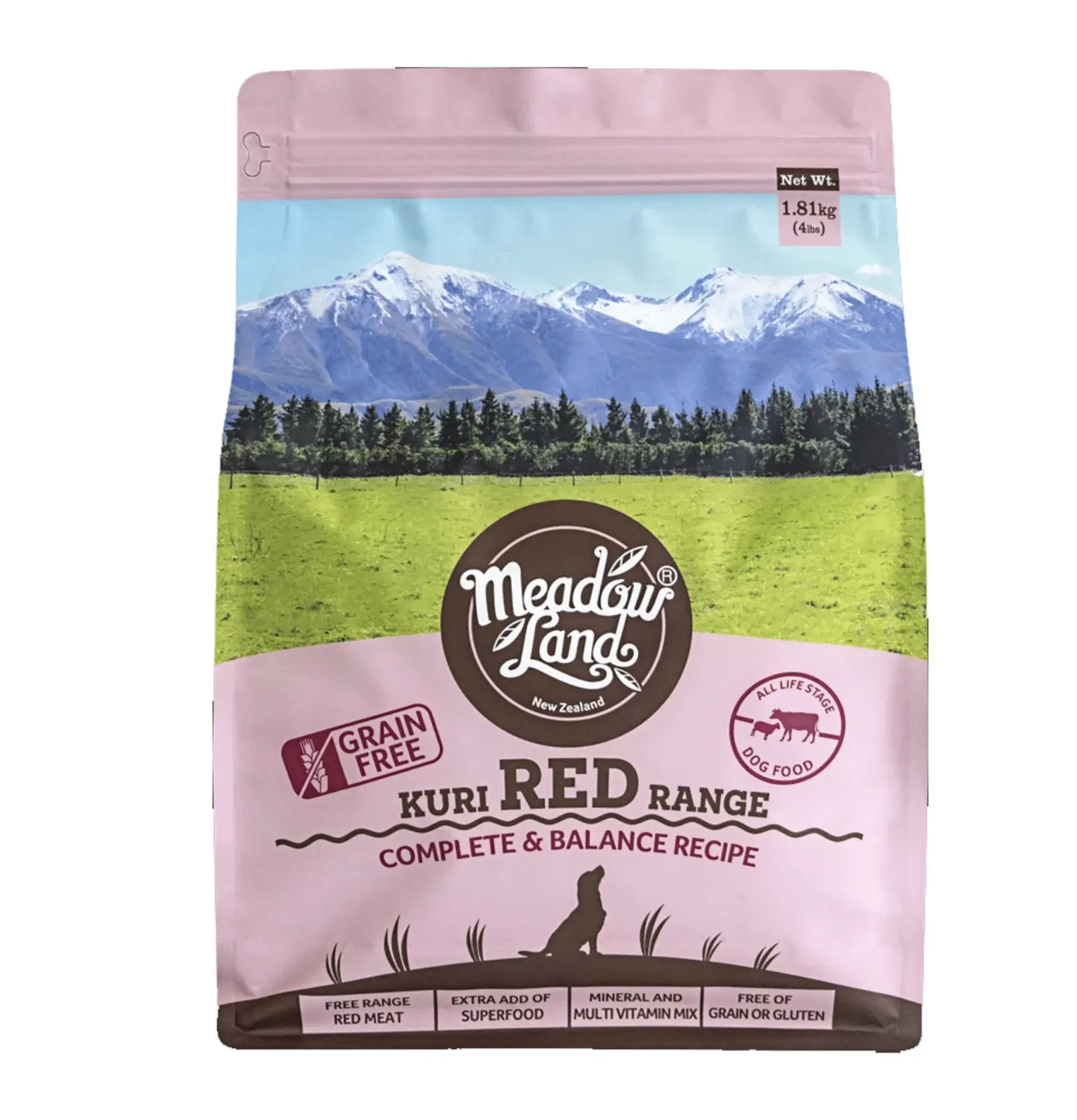 Meadowland (紅肉) 全犬糧 10kg