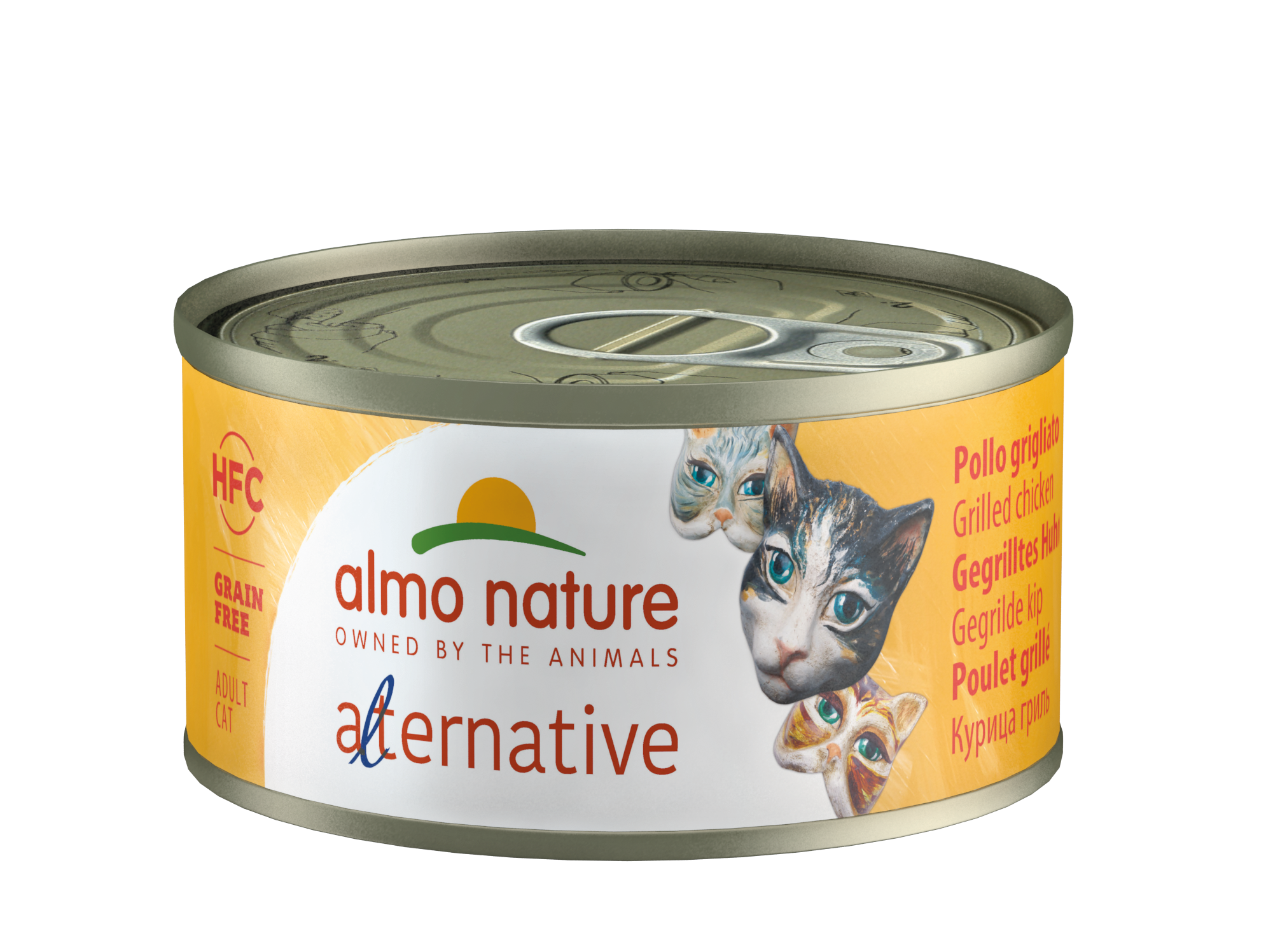 Almo Nature (Alternative) 烤雞 貓罐 70g