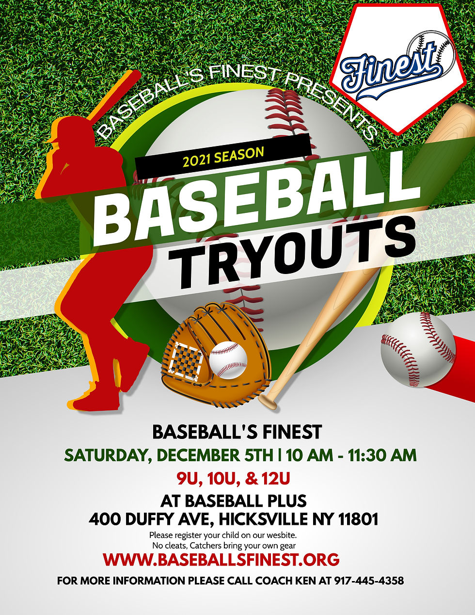 8U, 9U, 10U, 11U & 12U Tryouts
