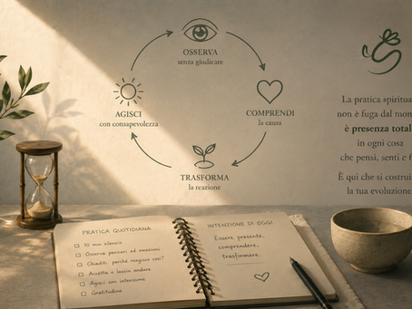 Pratica spirituale: il metodo concreto che nessuno ti spiega