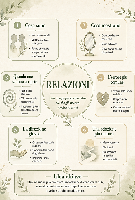 mappa relazioni