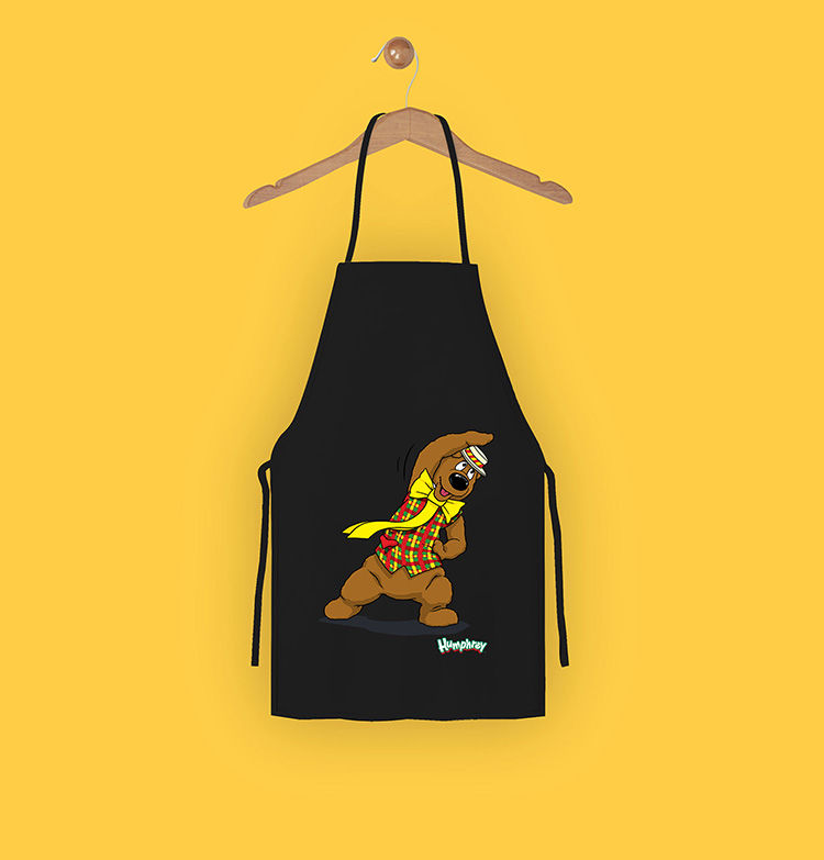 Миниатюра: Humphrey B. Bear - Cooking It Up Apron Black