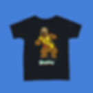 Humphrey B. Bear - Kids Groovy Black Short Sleeve T-Shirt
