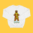 Humphrey B. Bear - White Hey Hello! Crewneck Long Sleeve Sweatshirt Adult