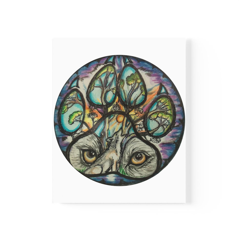 Thumbnail: Wolf Spirit Unframed Posters