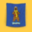 Humphrey B. Bear - Spunky Fleece Blanket - Large