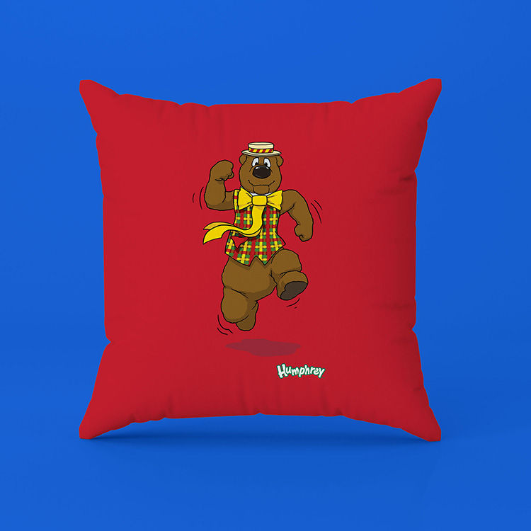 ภาพขนาดย่อ: Humphrey B. Bear - Snazzy Double Sided Cushion - Cover Only