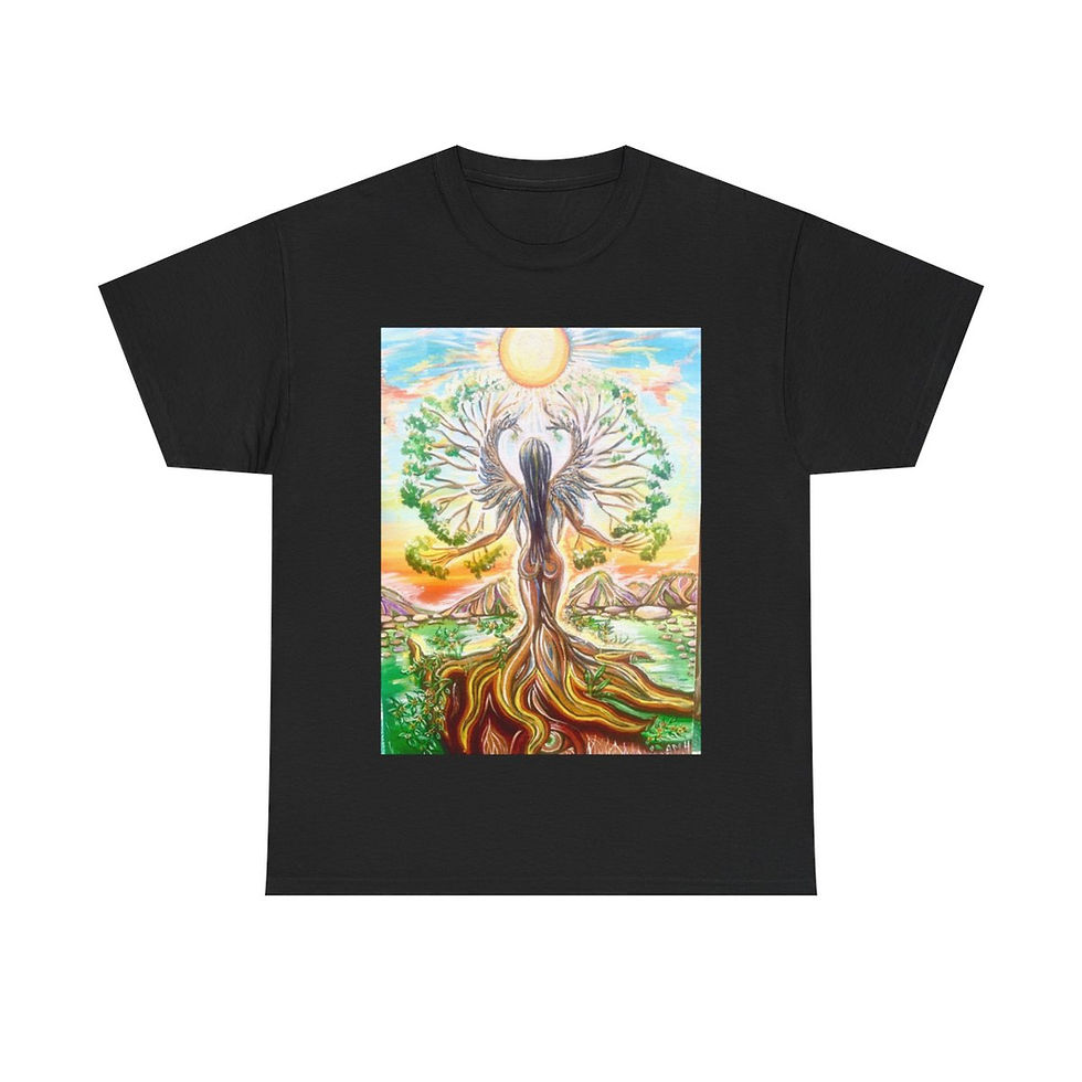 Thumbnail: Expanding beauty Unisex Heavy Cotton Tee