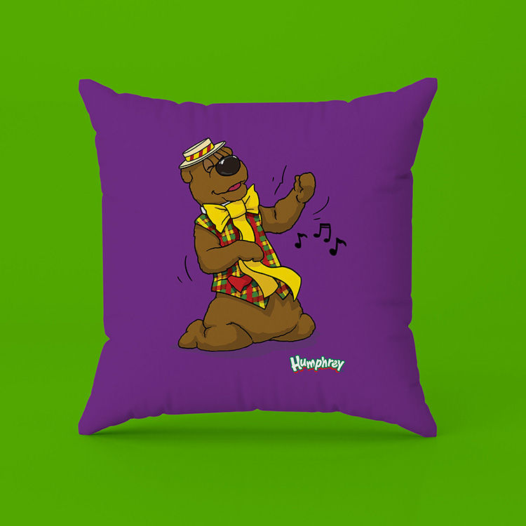 थंबनेल: Humphrey B. Bear - Cool Double Sided Cushion With Insert