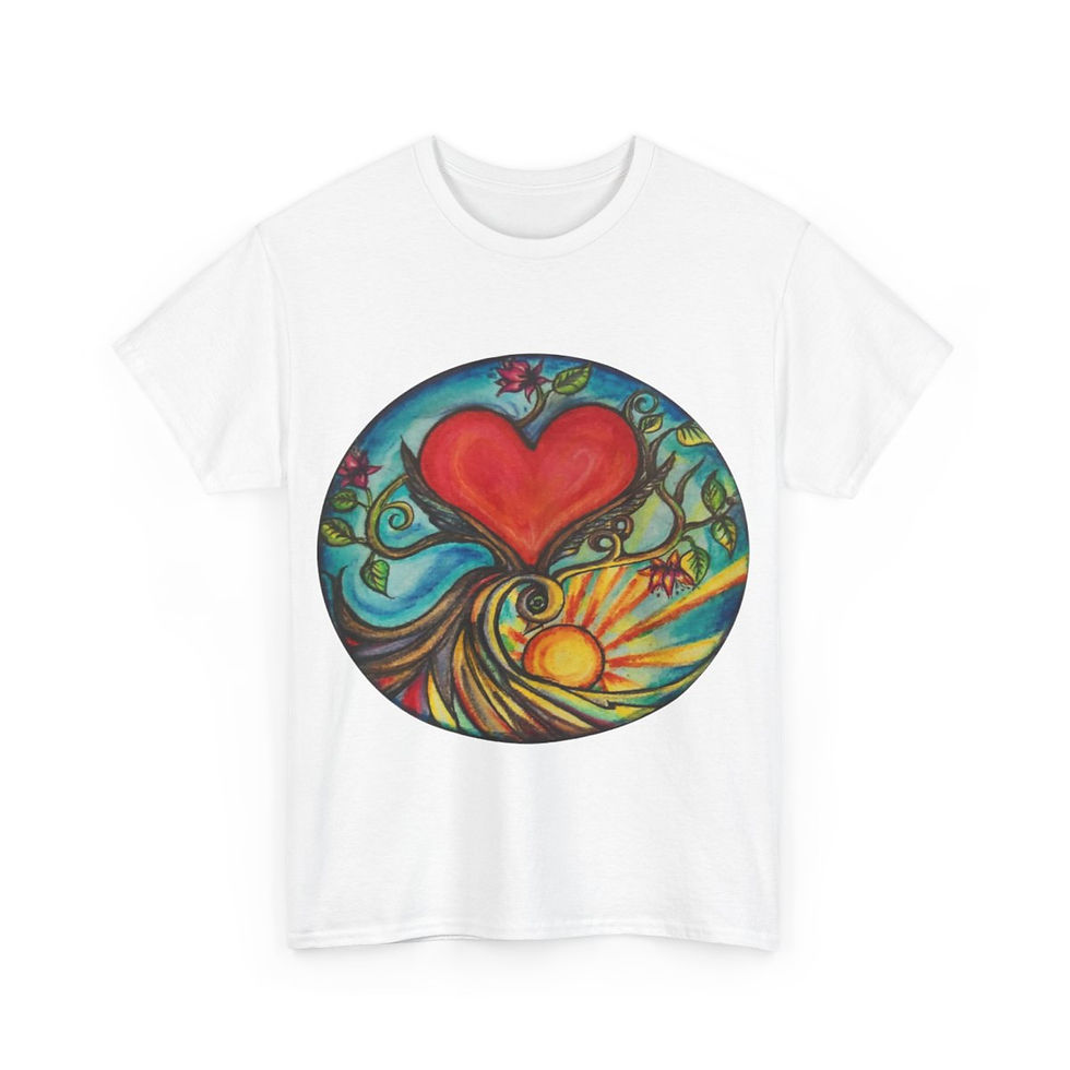 Thumbnail: One love Unisex Heavy Cotton Tee