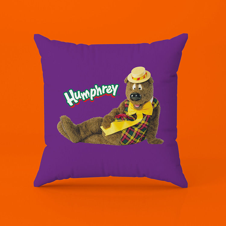 Miniaturbild: Humphrey B. Bear - Cool Double Sided Cushion With Insert