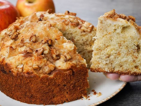 Apple Walnut cake