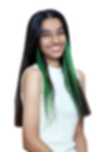 Clip-in Streak - Green Color, 100% Human Hair - Wow Hairs