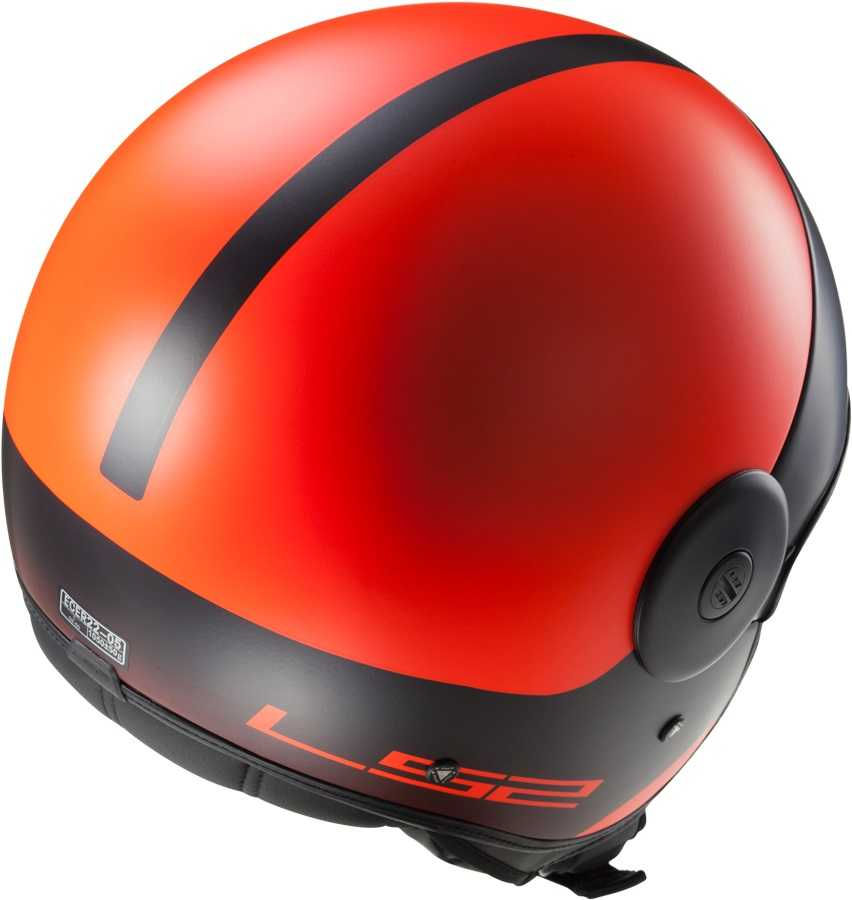 Küçük resim: LS2 CABRIO MAT TURUNCU KASK
