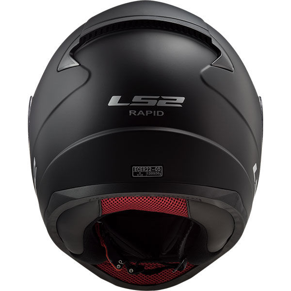 Küçük resim: LS2 RAPID MAT SİYAH KASK