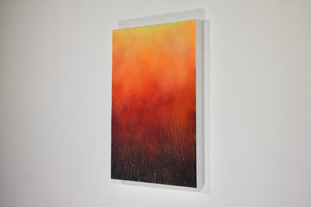 2020
30" x 38" x 2.5"
canvas
acrylic paint, silicone, glass oxide