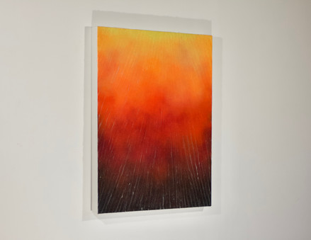 2020
30" x 38" x 2.5"
canvas
acrylic paint, silicone, glass oxide