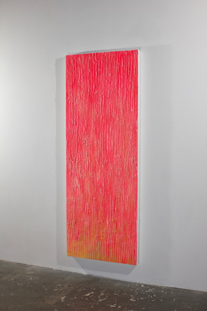 2020
31" x 84" x 2.5"
canvas
acrylic paint, silicone, glass oxide