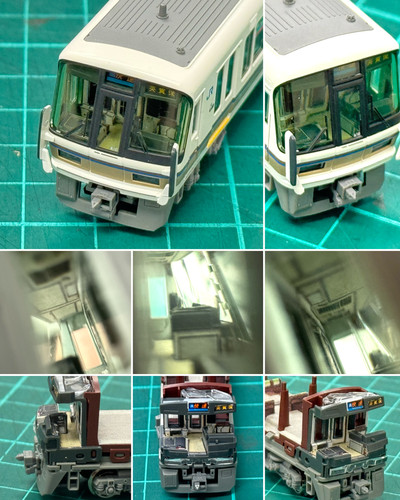 K社 221系(リニューアル車)内装ステッカー | Densha.Me